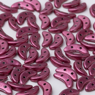 Taidian české sklenené korálky v tvare polmesiaca tyrkysovej farby, DIY korálkové šperky vo viktoriánskom štýle 3x10MM 3/5gramov/vrecko