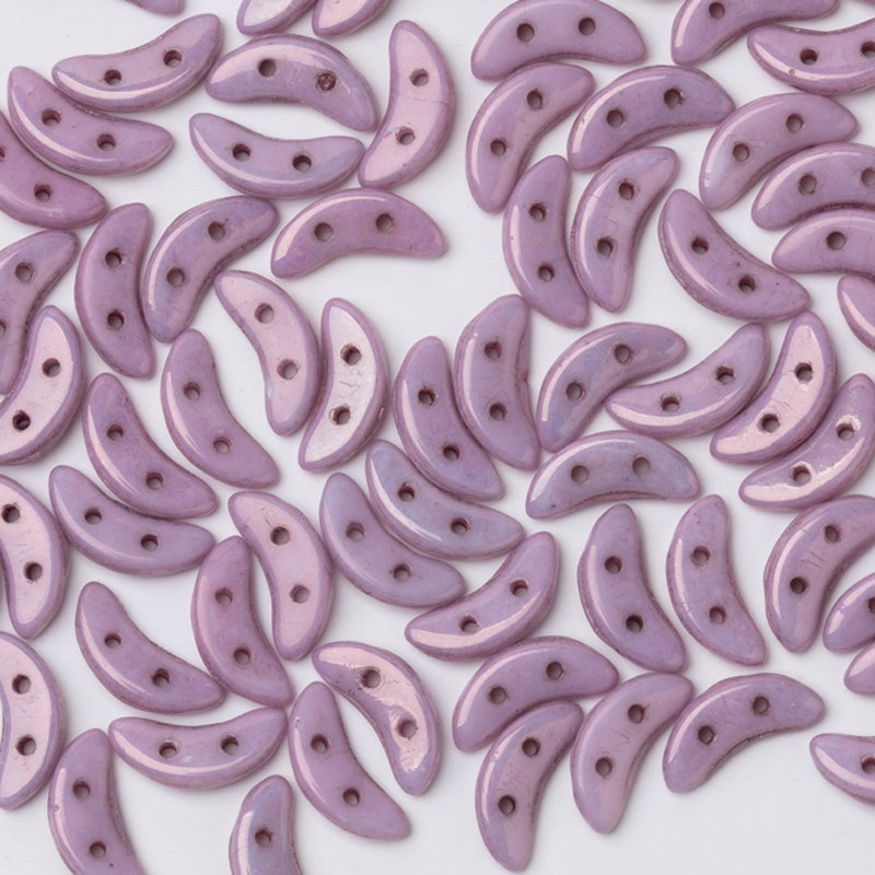 Taidian české sklenené korálky v tvare polmesiaca tyrkysovej farby, DIY korálkové šperky vo viktoriánskom štýle 3x10MM 3/5gramov/vrecko