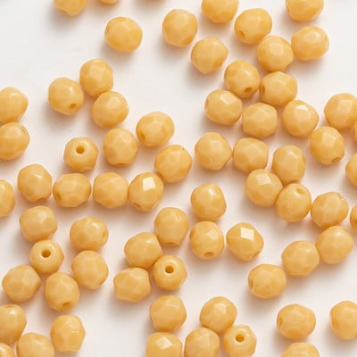 Taidian ohňom leštené české sklenené korálky v tvare jujube na výrobu módnych náušníc, personalizované viacfarebné miešanie 4 mm 5/10 gramov