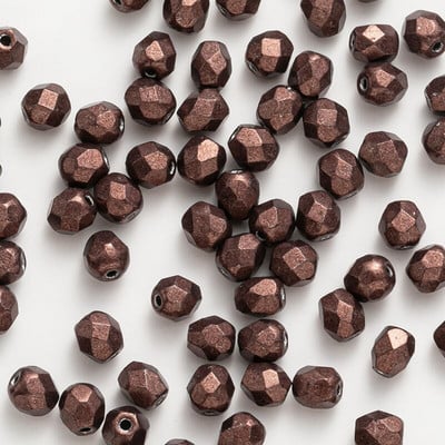 Taidian ohňom leštené české sklenené korálky v tvare jujube na výrobu módnych náušníc, personalizované viacfarebné miešanie 4 mm 5/10 gramov