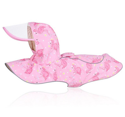 Prindi Koera vihmakate Veekindel mopsi vihmamantel helkurv lemmikloomakepp Corgi Bichionile väikestele keskmistele tõugudele kapuutsiga riided