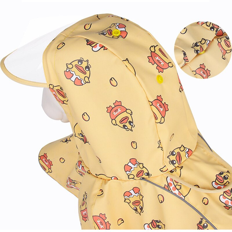 Prindi Koera vihmakate Veekindel mopsi vihmamantel helkurv lemmikloomakepp Corgi Bichionile väikestele keskmistele tõugudele kapuutsiga riided