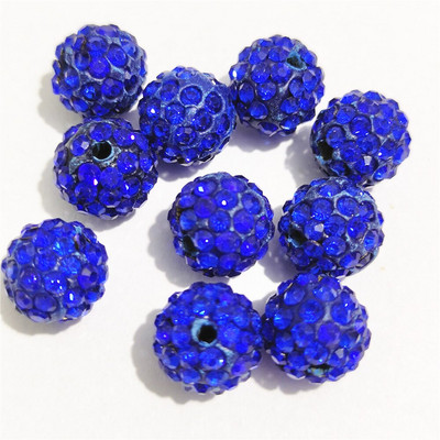 Transport gratuit! Mărgele distanțiere cu strasuri rotunde, de bună calitate, 10 mm 12 mm, margele DIY pentru accesorii de ac și fabricarea de bijuterii