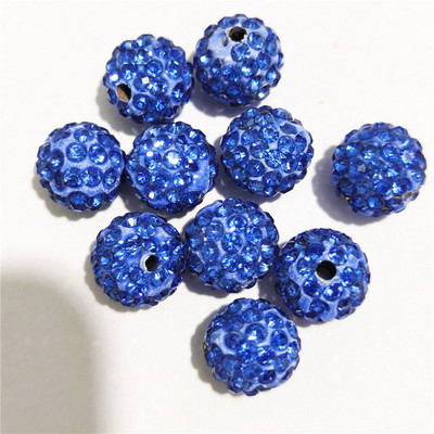 Transport gratuit! Mărgele distanțiere cu strasuri rotunde, de bună calitate, 10 mm 12 mm, margele DIY pentru accesorii de ac și fabricarea de bijuterii