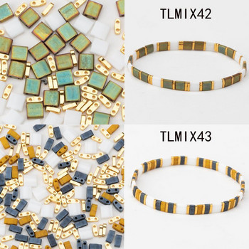 Taidian Miyuki Tila Beads For Creativity Beaded βραχιόλια Κοσμήματα εύρεσης πολλών μεγεθών και χρωμάτων 5 γραμμάρια/παρτίδα