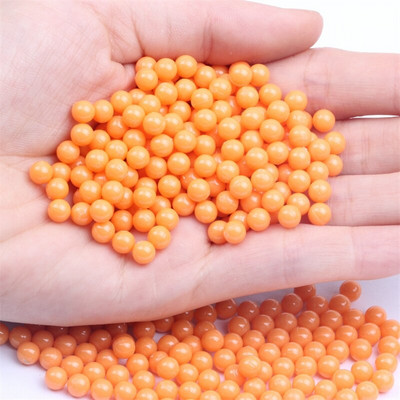 3/4/5/6/8 mm matné farebné plastové okrúhle imitácie perál bez dierky korálky DIY rozpera voľné korálky na šperky