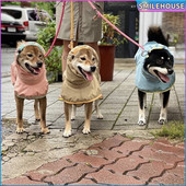 Ανακλαστικό αδιάβροχο σκύλου Traction Rain Coat Αδιάβροχο αντιανεμικό μπουφάν γάτας για μεσαία μεγάλα ρούχα για σκύλους Jumpsuit Προμήθειες για κατοικίδια