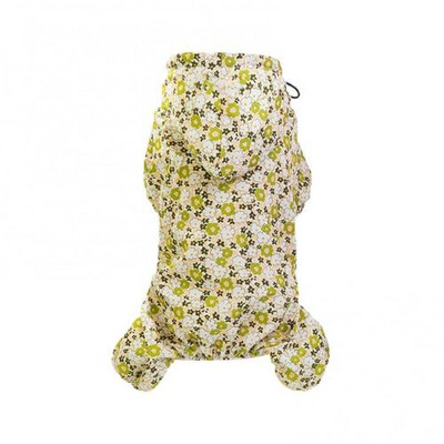 Šteniatko Mačka Nepremokavá štvornohá kapucňa s potlačou, čerstvo potlačená pláštenka pre domáce zvieratá, oblečenie pre psov, letné jarné pláštenky, doplnky pre psov, veľkosť 2XL