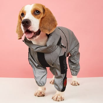 Στολές για σκύλους για κατοικίδια εξωτερικού χώρου Αδιάβροχο αδιάβροχο αντανακλαστικό μπουφάν Αδιάβροχο σκύλου Προϊόντα κατοικίδιων ζώων για σκύλους γάτα Ρούχα εξωτερικού χώρου