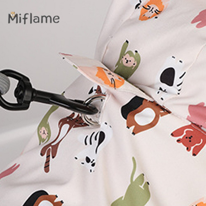 Miflame Cute Puppies Impermeabil Impermeabil Bulldog Francez Schnauzer Urs Print Haine pentru animale de companie Manta subtire de vara pentru caine Manta de ploaie pentru caini mici