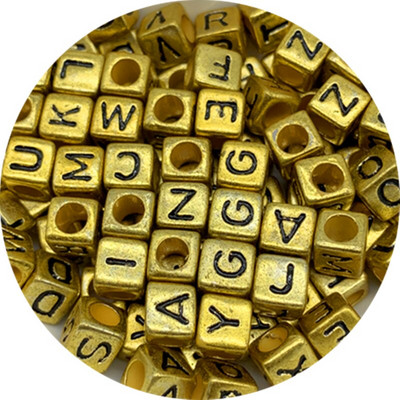 100 бр. Смесени акрилни мъниста с букви Азбука Цифрови разхлабени дистанционни мъниста за изработка на бижута Направи си сам ръчно изработена гривна Колие