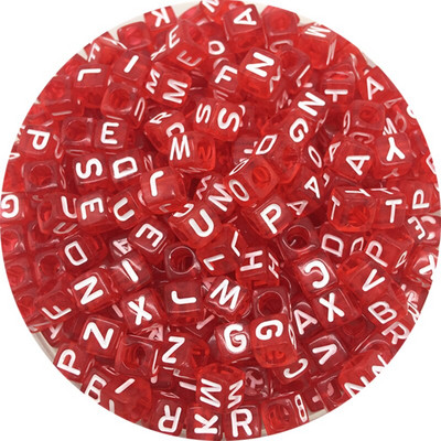 100 бр. Смесени акрилни мъниста с букви Азбука Цифрови разхлабени дистанционни мъниста за изработка на бижута Направи си сам ръчно изработена гривна Колие