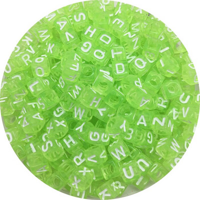 100 бр. Смесени акрилни мъниста с букви Азбука Цифрови разхлабени дистанционни мъниста за изработка на бижута Направи си сам ръчно изработена гривна Колие