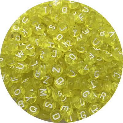 100 бр. Смесени акрилни мъниста с букви Азбука Цифрови разхлабени дистанционни мъниста за изработка на бижута Направи си сам ръчно изработена гривна Колие