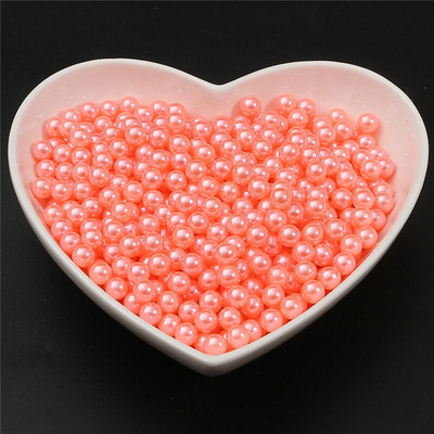 3/4/6/8/10mm, fără gaură, acrilic ABS, mărgele de perle de imitație, mărgele colorate rotunde, libere, pentru bricolaj, articole de îmbrăcăminte, articole de îmbrăcăminte