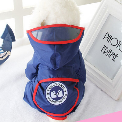 Veekindel lemmikloomade koerte vihmamantel Tugevad koerariided väikestele koertele Chihuahua Yorkies vihmamantel kutsikate kombinesoonid koertele Lemmikloomade riided