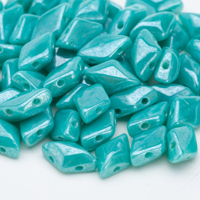 Sklenené korálky Taidian 8*5 mm, lesklé, české, nevyblednuté, pre ručné práce, výrobu šperkov, 5 gramov, približne 30 ks