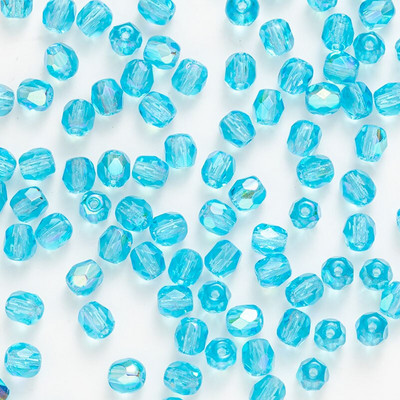 Taidian Čekijos ugniai poliruoti stiklo karoliukai jujubes formos rankų darbo amatų dovana, nacionalinis stilius 4mm 3/5 gramai / maišelis