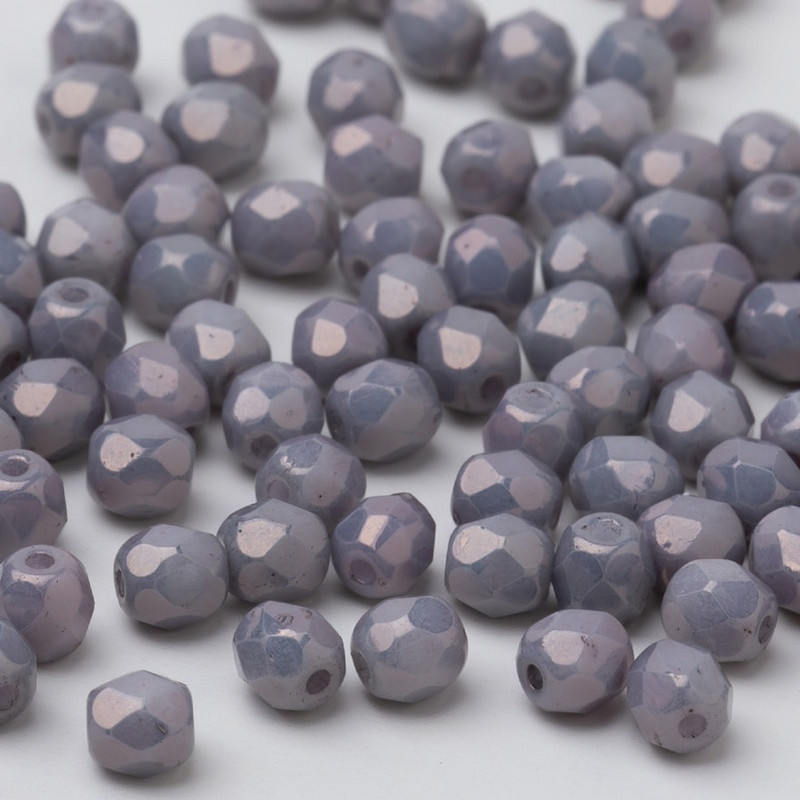 Taidian Čekijos ugniai poliruoti stiklo karoliukai jujubes formos rankų darbo amatų dovana, nacionalinis stilius 4mm 3/5 gramai / maišelis