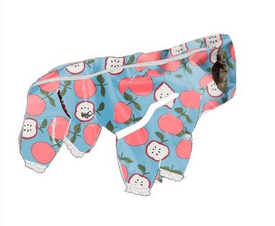 Módny pršiplášť pre psov, overal pre malé a stredné psy, pršiplášť, oblečenie pre domáce zvieratá, corgi, shiba inu, schnauzer, mops, nepremokavá bunda CQC01