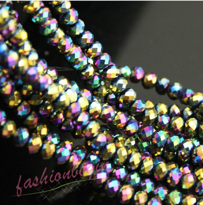 1 nöör 3/4/6/8mm ümarkristallklaasist vahetükk lahtised helmed kaelakee Käevõru ehete valmistamine helmesõpradele DIY kõrvarõngaste leiud