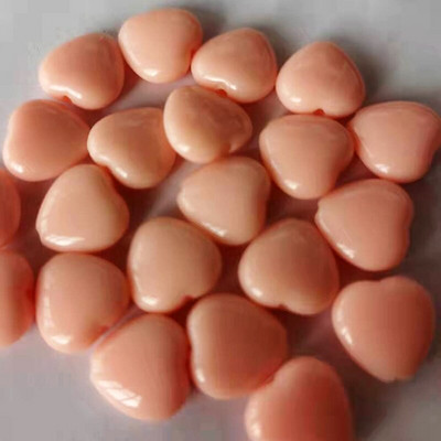 50p 8/12/14mm farebné akrylové korálky v tvare srdca, voľné korálky v tvare cukríkov, šperky, korálky na DIY remeslá, náramky, náhrdelníky, výrobu šperkov, detská hračka