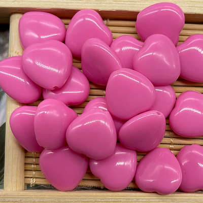 50p 8/12/14mm farebné akrylové korálky v tvare srdca, voľné korálky v tvare cukríkov, šperky, korálky na DIY remeslá, náramky, náhrdelníky, výrobu šperkov, detská hračka