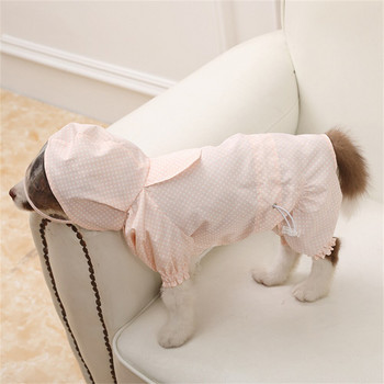 Αδιάβροχο σκύλου Προμήθειες για κατοικίδια Ρούχα Μεγάλο διαφανές Teddy Small and Medium Cat Poncho