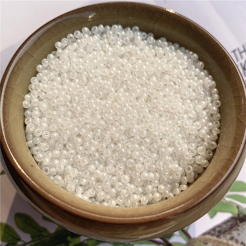 2 mm sklenené korálky, japonské korálky Delica, malé okrúhle voľné korálky na výrobu šperkov, náušníc, náramkov, 1440 ks