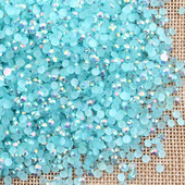 Alinacutle 20g Pietre prețioase 4mm / 6mm Card Shakers Diamond Back Plate Cristal Acrilic Gemstone Nail Art Paiete Artizanat din hârtie