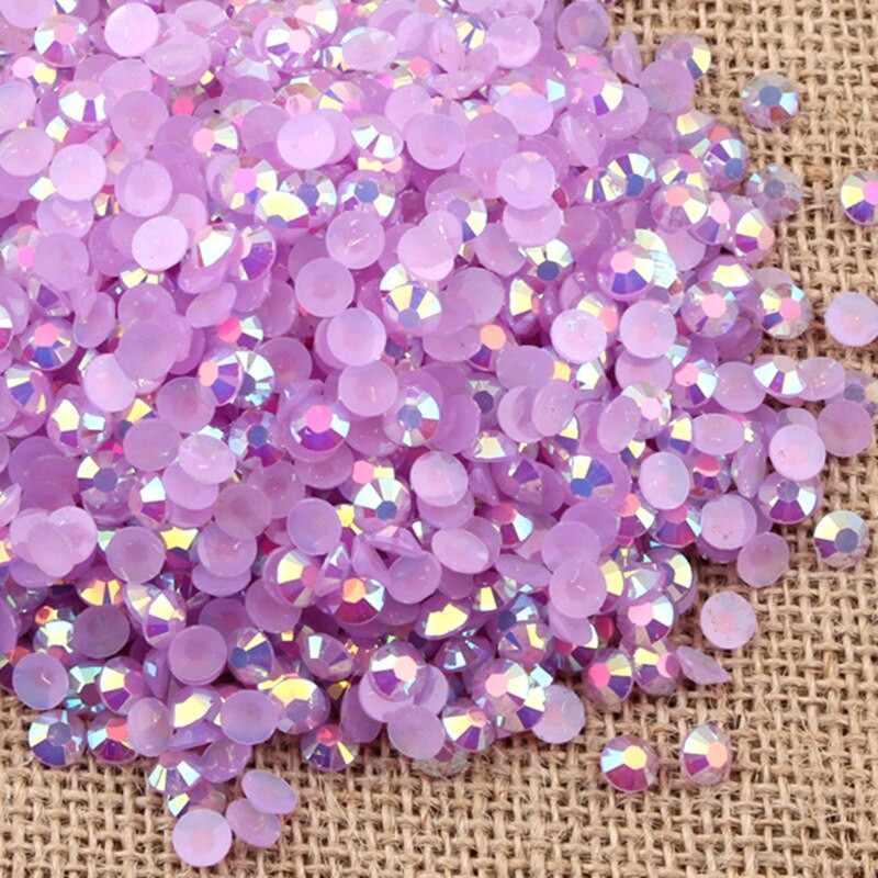 Alinacutle 20g Pietre prețioase 4mm / 6mm Card Shakers Diamond Back Plate Cristal Acrilic Gemstone Nail Art Paiete Artizanat din hârtie