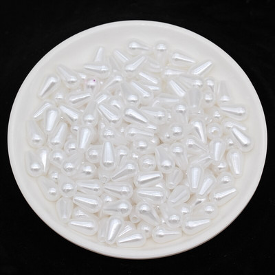 100 tk/partii 6x10mm Rainbow ABS imitatsiooniga pärli riisihelmed DIY ehtetarvikud Euroopa vaheaugu helmed ehete valmistamiseks