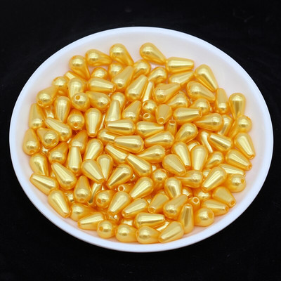 100 tk/partii 6x10mm Rainbow ABS imitatsiooniga pärli riisihelmed DIY ehtetarvikud Euroopa vaheaugu helmed ehete valmistamiseks