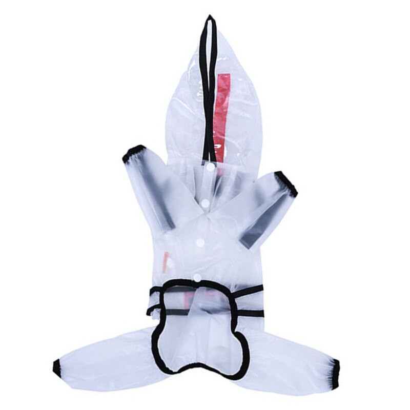 Pláštenka pre psov, oblečenie pre psov, priehľadná pláštenka, ľahká nepremokavá pláštenka pre psov, pláštenka pre malých psov, mačky, čivavy, plyšového overalu