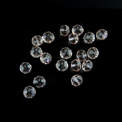 Värvilised Rondelle Spacer Dekoratiivsed kristallhelmed klaashelmed 14mm 16mm 18mm looduskivist helmed kristallhelmeste jaoks kardin