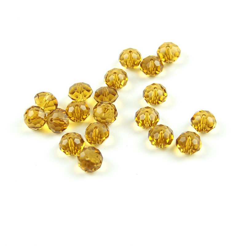 Värvilised Rondelle Spacer Dekoratiivsed kristallhelmed klaashelmed 14mm 16mm 18mm looduskivist helmed kristallhelmeste jaoks kardin