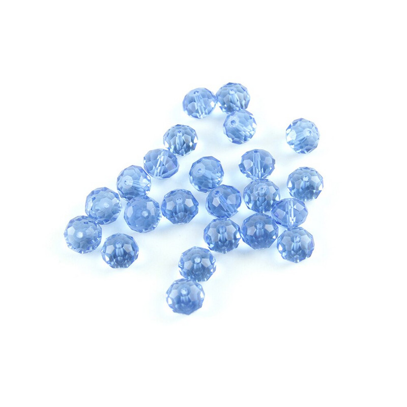 Värvilised Rondelle Spacer Dekoratiivsed kristallhelmed klaashelmed 14mm 16mm 18mm looduskivist helmed kristallhelmeste jaoks kardin