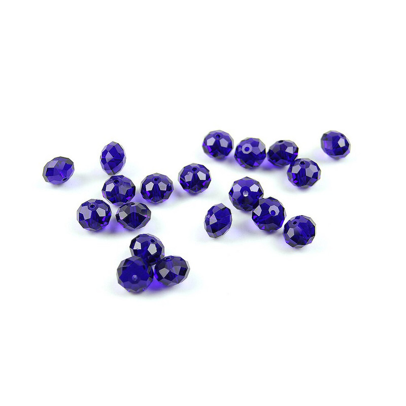 Värvilised Rondelle Spacer Dekoratiivsed kristallhelmed klaashelmed 14mm 16mm 18mm looduskivist helmed kristallhelmeste jaoks kardin