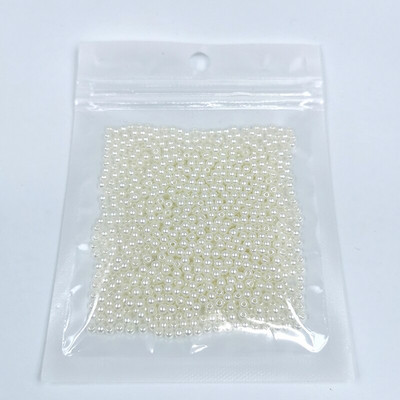 3 4 6 8 10 mm ABS pērļu imitācijas apaļas ar caurumu Akrila krelles DIY Rokassprādzes Auskari Šūšanas Pērlītes Kaklarotas Juvelierizstrādājumu izgatavošana