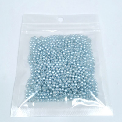 3 4 6 8 10 mm ABS pērļu imitācijas apaļas ar caurumu Akrila krelles DIY Rokassprādzes Auskari Šūšanas Pērlītes Kaklarotas Juvelierizstrādājumu izgatavošana