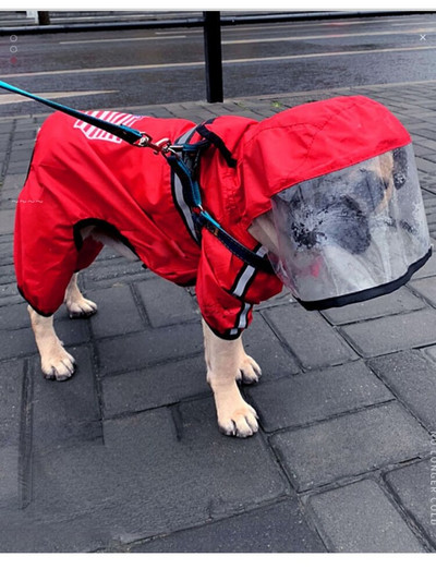 Koera vihmamantel suvine õhuke kombinesoon s Pet Teddyle veekindel jope jope väike keskmine koer husky vihmamantel