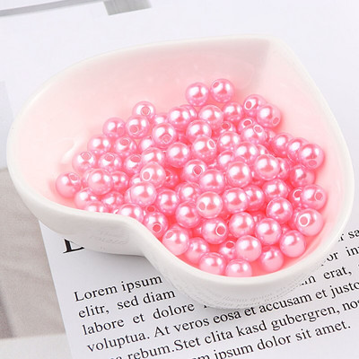 Imitație rotundă de îmbrăcăminte de culoare șampanie, cu găuri pentru bricolaj, colier de artă, accesorii pentru fabricarea de bijuterii de modă 3/4/6/8mm