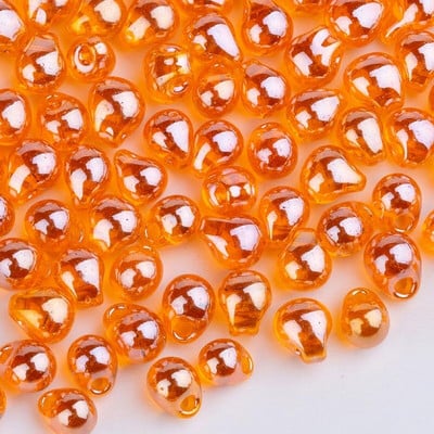 Taidian 3,4 mm Japonské korálky Miyuki Drop na vianočné párty, oblečenie, doplnky, 5 gramov, približne 100 kusov