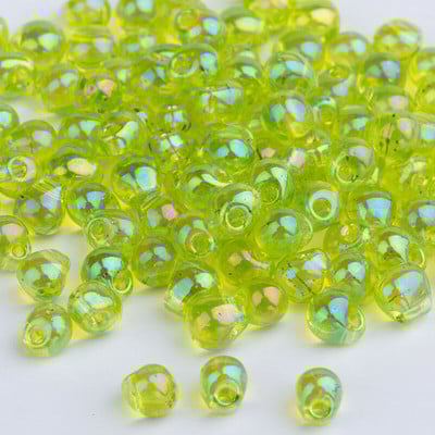 Taidian 3,4 mm Japonské korálky Miyuki Drop na vianočné párty, oblečenie, doplnky, 5 gramov, približne 100 kusov