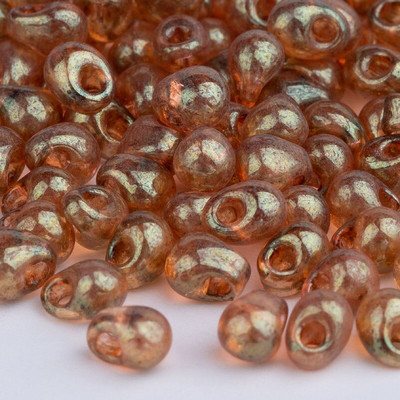 Taidian 3,4 mm Japonské korálky Miyuki Drop na vianočné párty, oblečenie, doplnky, 5 gramov, približne 100 kusov