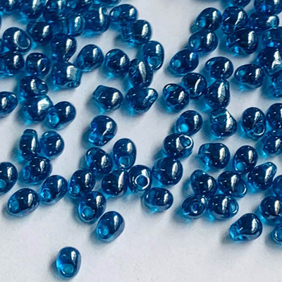 Taidian 3,4 mm Japonské korálky Miyuki Drop na vianočné párty, oblečenie, doplnky, 5 gramov, približne 100 kusov