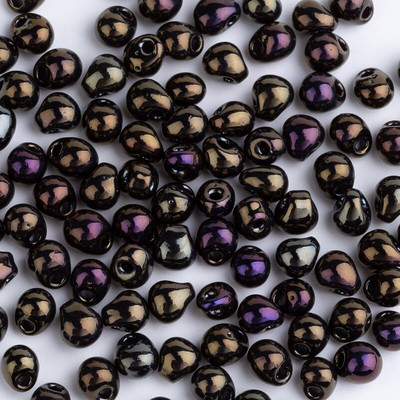 Taidian 3,4 mm Japonské korálky Miyuki Drop na vianočné párty, oblečenie, doplnky, 5 gramov, približne 100 kusov