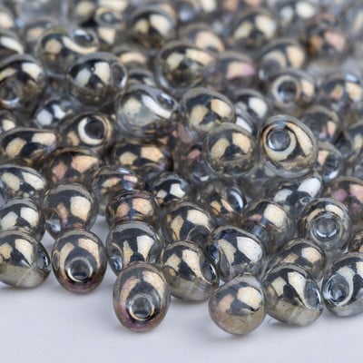 Taidian 3,4 mm Japonské korálky Miyuki Drop na vianočné párty, oblečenie, doplnky, 5 gramov, približne 100 kusov