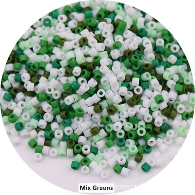 720 ks 2 mm Macaroon matné korálky Delica 10/0 japonské matné korálky na výrobu šperkov, francúzskej výšivky, odevných doplnkov