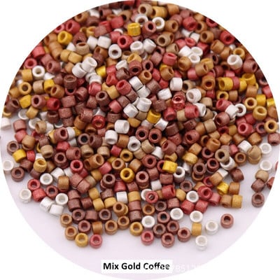 720 ks 2 mm Macaroon matné korálky Delica 10/0 japonské matné korálky na výrobu šperkov, francúzskej výšivky, odevných doplnkov